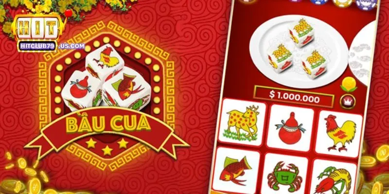 mini bầu cua vẫn đang thu hút được rất nhiều người đặt cược